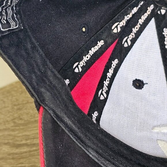 TaylorMade Taylor Made Burner Golf R7 Black Hat  Cap Adjustable Strap T-MAX Gear - Picture 11 of 16